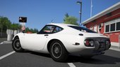 1969 Toyota 2000GT [Add-On | Tuning | RHD | Template]