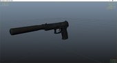 H&K MK23 Silenced/Suppressed Pistol v.1.1