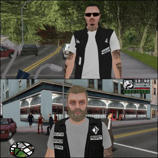 GTA Online Skin Pack #2 Kinfolk United States MC