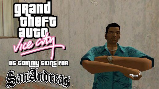 GTA VC CS Tommy Skins Ported To SA