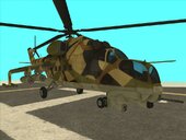 Anaconda (Mil Mi-35) with anti-tank configuration from Mercenaries 2: World in Flames