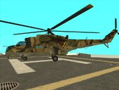 Anaconda (Mil Mi-35) with anti-tank configuration from Mercenaries 2: World in Flames