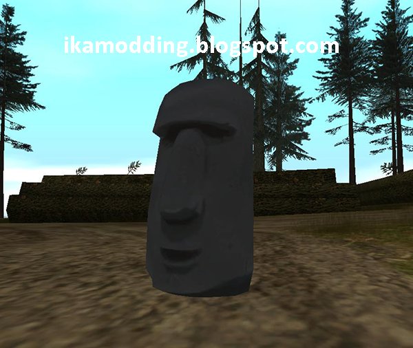 🗿 Moai emoji