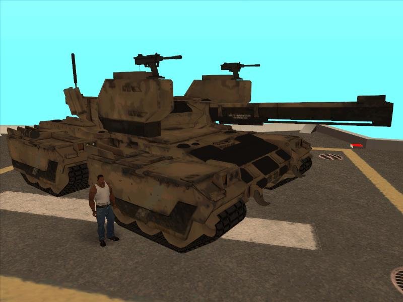 Tanque t-90 para GTA San Andreas