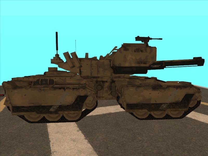 Tanque t-90 para GTA San Andreas