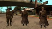 Call of Duty 2 Soviet Soldiers Winter Skins