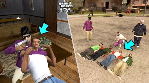 Ballas Kill CJ In 1993