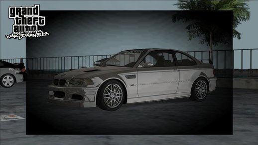 NFSMW BMW M3 GTR Street