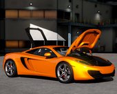 2011 McLaren MP4-12C Coupé [Add-On | Template] 1.0