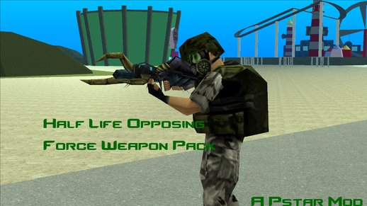 Half Life Opposing Force Weapon Pack