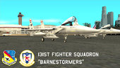 US Air National Guard F-15C Eagles