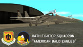 US Air National Guard F-15C Eagles