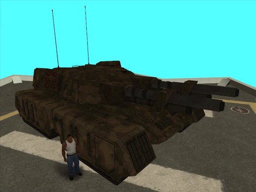 X-66 Mammoth Tank from Renegade X: Black Dawn