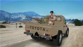 Toyota Land Cruiser pickup with ZU 23 [Add-On]