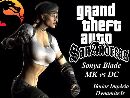 Sonya Blade from Mortal Kombat vs DC