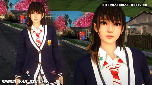 DOAXVV Nanami - Autumn School Wear