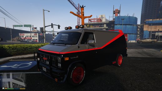 GMC Vandura 83 A-TEAM Van [Add-On]