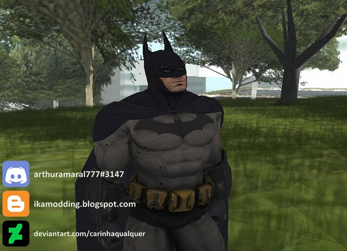 GTA San Andreas Batman (Arkham City Lockdown) Mod 