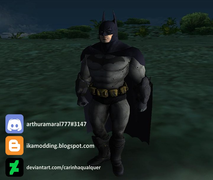 GTA San Andreas Batman (Arkham City Lockdown) Mod 