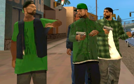 Casual Grove Street Skin for Mobile