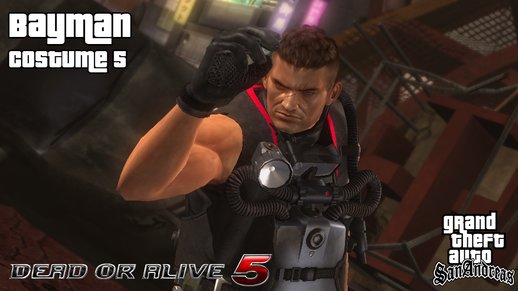 Dead Or Alive 5 - Bayman (Costume 5)