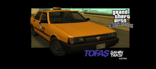 Tofaş Şahin Taksi - GTA SA Style