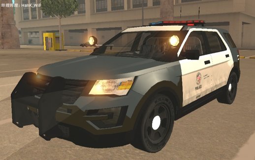 2017 LAPD Ford Explorer ELM