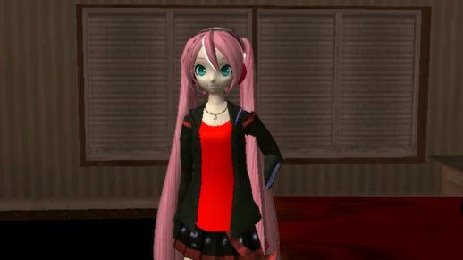 Hatsune Miku - Modern clothing / Pink Hair (PC ~ Android)