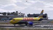 LIVERY BOEING 737 300 DERAYA AIR 