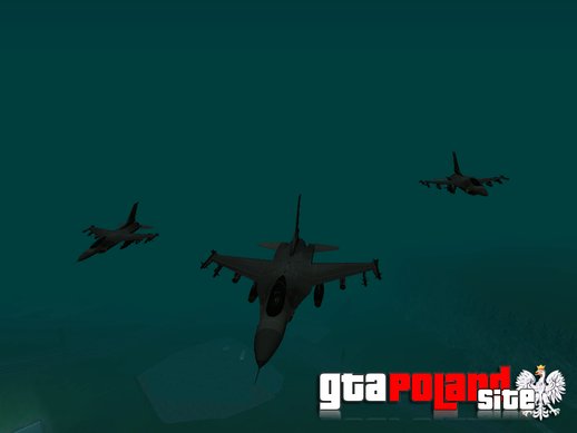 F-16 C - Polish Air Forces (lowpoly)