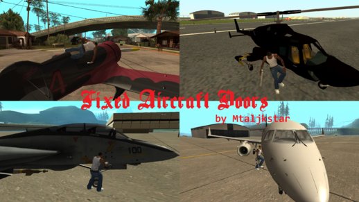 Fixed Aircraft Doors (For Custom Helis & Planes)