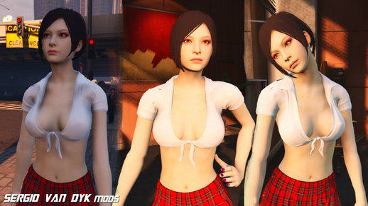 Ada Wong School (Hair Default) [Add-on] 