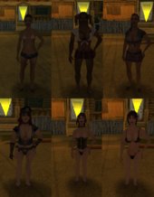 Prostitute Barefeet Skin Pack