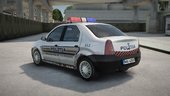 Dacia Logan Politia Romana Rusty