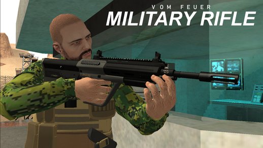 GTA V: Vom Feuer Military Rifle 