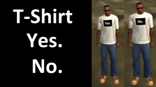 T-shirt Yes & No