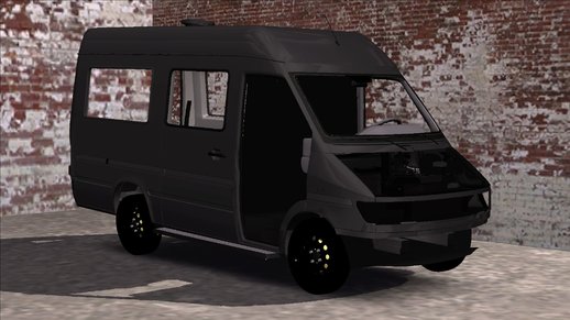 Mercedes Sprinter Burgular Van With Out Parts