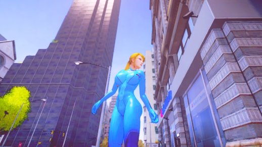 Thicc Zero Suit Samus Ped