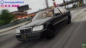 1992 Mercedes-Benz W140 S600 AMG [Add-On / FiveM / Animated / Extras]