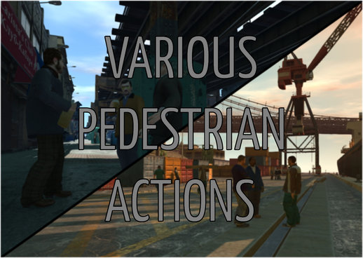 Various Pedestrian Actions