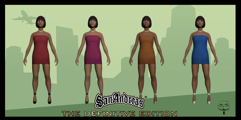 New characters for GTA San Andreas from Anonymous_GTA (1 new