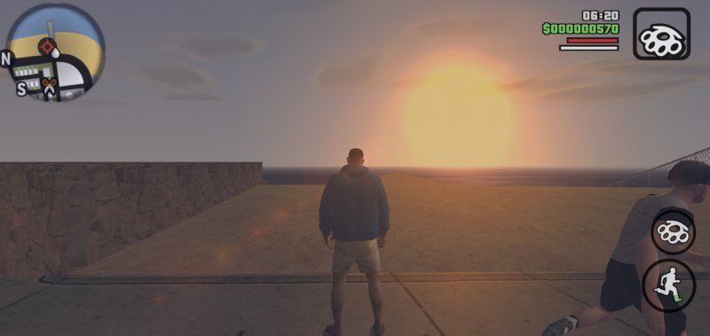 GTA San Andreas Definitive Edition Graphics for SA Mobile Mod