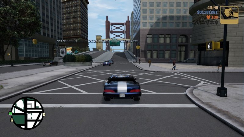 GTA 3 - Definitive Edition Classic Radar Disc for GTA III Definitive Edition  Mod 