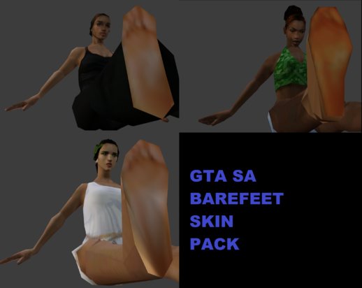 Barefeet Skin Pack