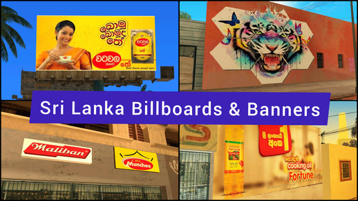 Sri Lanka Billboards and Banners