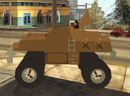 Violet's Car (Cel Damage)