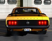 Ford Mustang Boss (302) 1970 [Add-On | Template]
