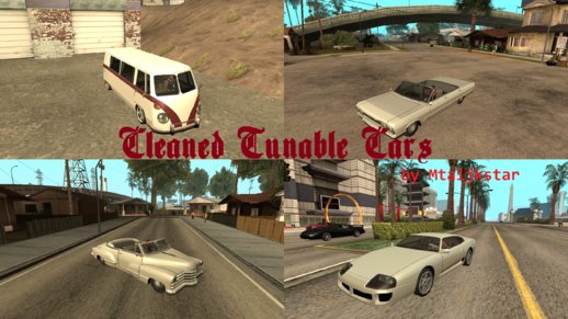 Cleaned Tunable Cars