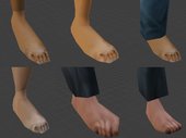 Barefeet Skin Pack 2