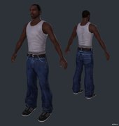 New Skin of Carl Johnson GTA Trilogy for GTA San Andreas V Beta 